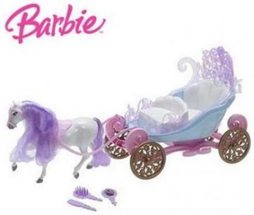 Set cal si trasurica - Barbie - Pret | Preturi Set cal si trasurica - Barbie