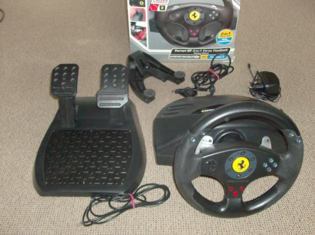 Vand volan cu pedale pentru PS2 si PC - Pret | Preturi Vand volan cu pedale pentru PS2 si PC
