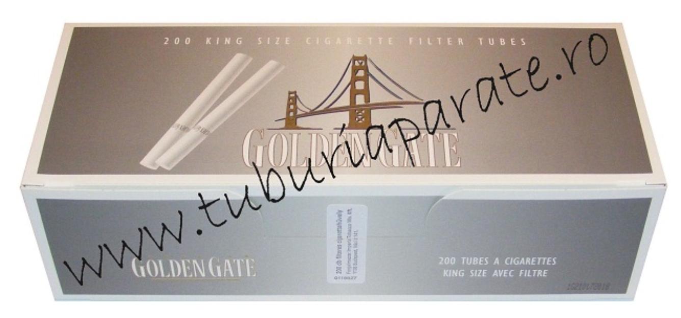 Tuburi Tigari pt.Tutun Golden Gate Silver - Pret | Preturi Tuburi Tigari pt.Tutun Golden Gate Silver