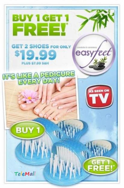 OFERTA! EASY FEET - Perie Papuc pentru Picioare .. DOAR 25 RON / buc.! - Pret | Preturi OFERTA! EASY FEET - Perie Papuc pentru Picioare .. DOAR 25 RON / buc.!