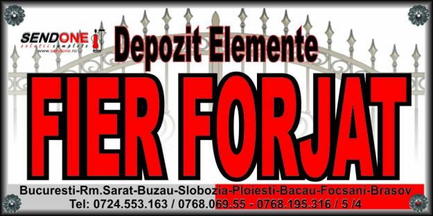 Oferte promotionale la fier forjat - Pret | Preturi Oferte promotionale la fier forjat