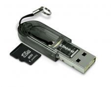 Card Reader microSD USB 2.0 Negru - Pret | Preturi Card Reader microSD USB 2.0 Negru