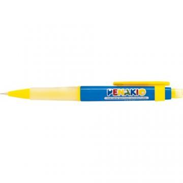 Creion mecanic rubber grip, 0,7mm, PENAKIO - corp galben - Pret | Preturi Creion mecanic rubber grip, 0,7mm, PENAKIO - corp galben