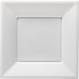 8 Farfurii plastic plate 18x18 cm MODUS VIVENDI ALB - Pret | Preturi 8 Farfurii plastic plate 18x18 cm MODUS VIVENDI ALB