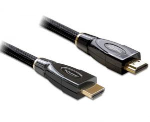 Cablu HDMI 1.4 Premium 19T - 19T 2M, Delock 82737 - Pret | Preturi Cablu HDMI 1.4 Premium 19T - 19T 2M, Delock 82737