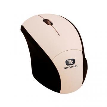 Minimouse optic Serioux Pastel 3000, USB, alb - Pret | Preturi Minimouse optic Serioux Pastel 3000, USB, alb