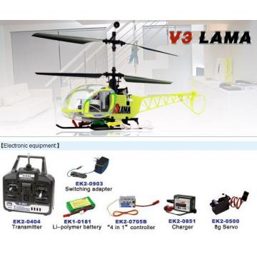 Jucarii: Elicopter cu telecomanda radio, Lama V3 - Pret | Preturi Jucarii: Elicopter cu telecomanda radio, Lama V3