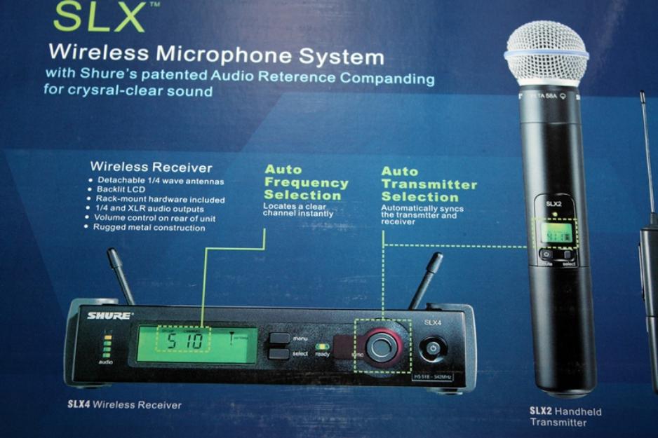 Microfon wireless shure beta 58 / slx 24 - Pret | Preturi Microfon wireless shure beta 58 / slx 24