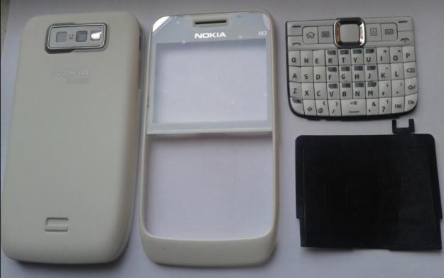 Carcasa Nokia E63 White ( Alba ) ORIGINALA COMPLETA - Pret | Preturi Carcasa Nokia E63 White ( Alba ) ORIGINALA COMPLETA