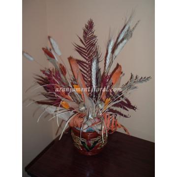 Aranjament floral din plante uscate DV 07 - Pret | Preturi Aranjament floral din plante uscate DV 07