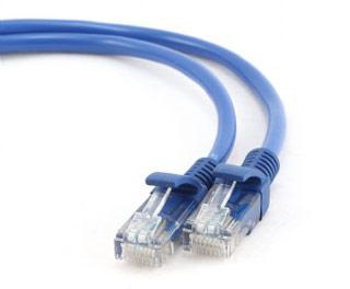 Cablu UTP Cat.5e 0.5m albastru, Gembird PP12-0.5M/B - Pret | Preturi Cablu UTP Cat.5e 0.5m albastru, Gembird PP12-0.5M/B