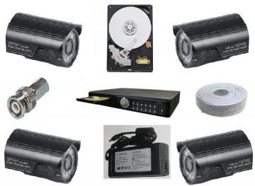 Sistem de Supraveghere 520DVD-4x305 - Pret | Preturi Sistem de Supraveghere 520DVD-4x305