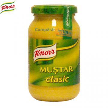 Mustar clasic Knorr 270 gr - Pret | Preturi Mustar clasic Knorr 270 gr