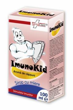 Imunokid Sirop cu Miere 100ml - Pret | Preturi Imunokid Sirop cu Miere 100ml