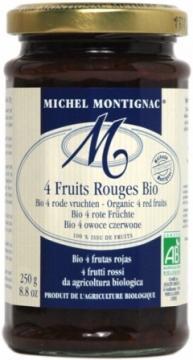 Gem bio de 4 fructe rosii Michel Montignac - Pret | Preturi Gem bio de 4 fructe rosii Michel Montignac