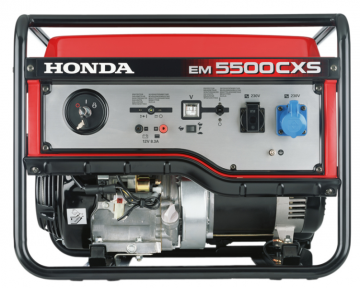 Generator pe benzina monofazat HONDA EM 5500CXS - Pret | Preturi Generator pe benzina monofazat HONDA EM 5500CXS