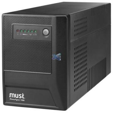 Mustek, UPS MUST PowerAgent 1590, 1500VA/900W + Transport Gratuit - Pret | Preturi Mustek, UPS MUST PowerAgent 1590, 1500VA/900W + Transport Gratuit