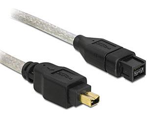 Cablu FireWire Delock 2m 9p/4p, 82589 - Pret | Preturi Cablu FireWire Delock 2m 9p/4p, 82589