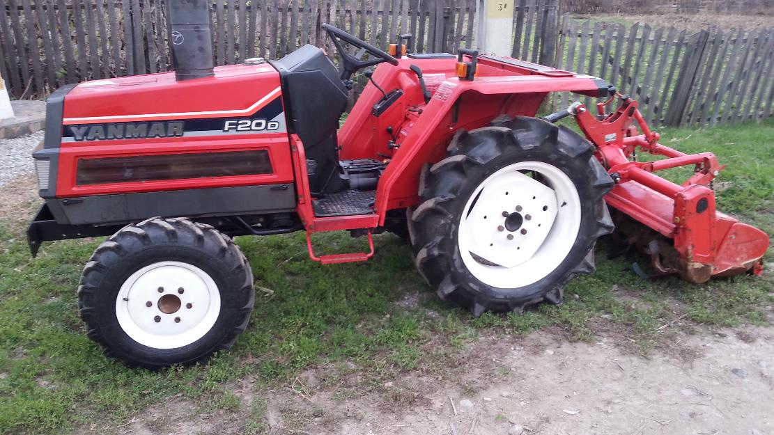 Tractor japonez Yanmar F20D 4x4 DIESEL Model nou cu freza - Pret | Preturi Tractor japonez Yanmar F20D 4x4 DIESEL Model nou cu freza