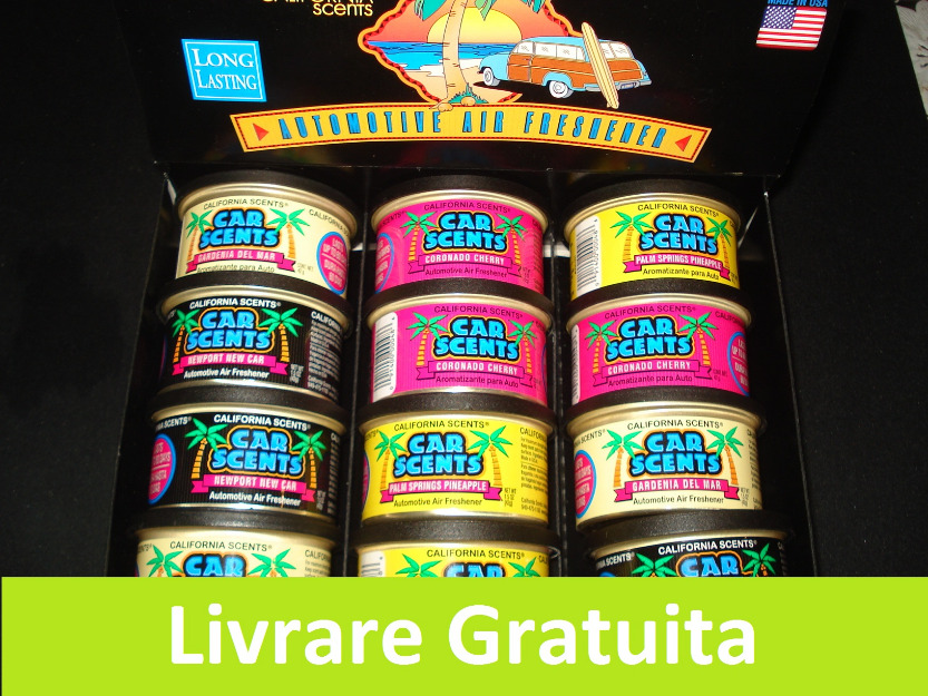 Odorizante Auto California Car Scents - Pret | Preturi Odorizante Auto California Car Scents
