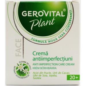 Gerovital Plant Crema Antiimperfectiuni *50 ml - Pret | Preturi Gerovital Plant Crema Antiimperfectiuni *50 ml