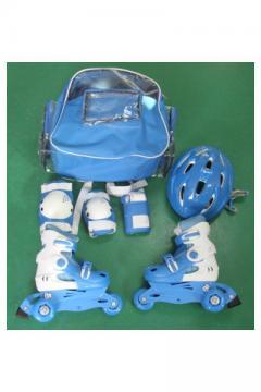 Role pentru copii TRISKATE Set Albastru 31-34 - Pret | Preturi Role pentru copii TRISKATE Set Albastru 31-34