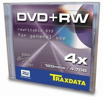 TRAXDATA DVD+RW 4x 4.7GB Jewel Case - Pret | Preturi TRAXDATA DVD+RW 4x 4.7GB Jewel Case