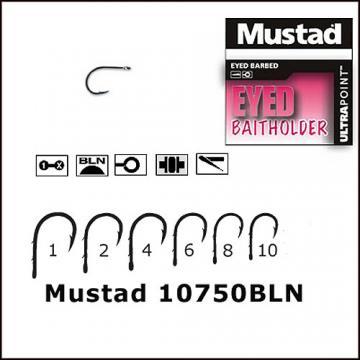 Carlig Mustad Eyed BaitHolder - nr. 1 - Pret | Preturi Carlig Mustad Eyed BaitHolder - nr. 1