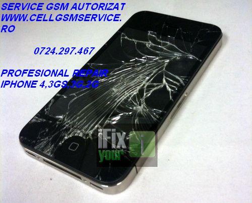 Reparatii iphone 4 in service autorizat profesional 0724.297.467 iphone 4/3gs/3g decodare - Pret | Preturi Reparatii iphone 4 in service autorizat profesional 0724.297.467 iphone 4/3gs/3g decodare