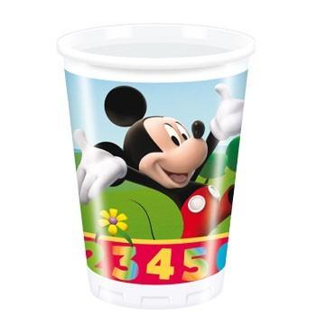 Mickey Mouse Plays With Numbers - Pahare Plastic, 200 ml (10 buc.) - Pret | Preturi Mickey Mouse Plays With Numbers - Pahare Plastic, 200 ml (10 buc.)