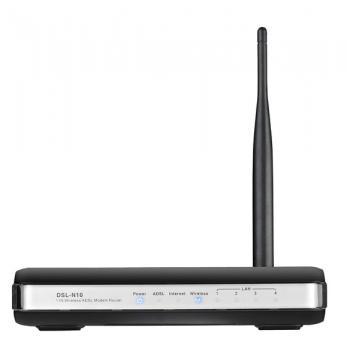 Wireless ADSL 2/2+ Modem N Router Asus DSL-N10, 802.11n, 150 Mbps, 4 Ethernet Ports - Pret | Preturi Wireless ADSL 2/2+ Modem N Router Asus DSL-N10, 802.11n, 150 Mbps, 4 Ethernet Ports