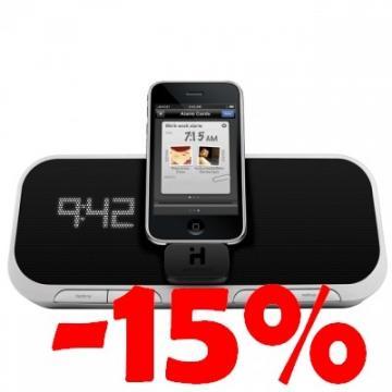 Boxa pt. iPhone sau iPod iHome iA5 App-Enhanced Alarm Clock - Pret | Preturi Boxa pt. iPhone sau iPod iHome iA5 App-Enhanced Alarm Clock