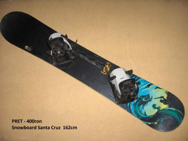 Snowboard Santa Cruz 162cm - Pret | Preturi Snowboard Santa Cruz 162cm