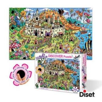 Puzzle Diset Discover Castelul Printesei (100 piese) - Pret | Preturi Puzzle Diset Discover Castelul Printesei (100 piese)