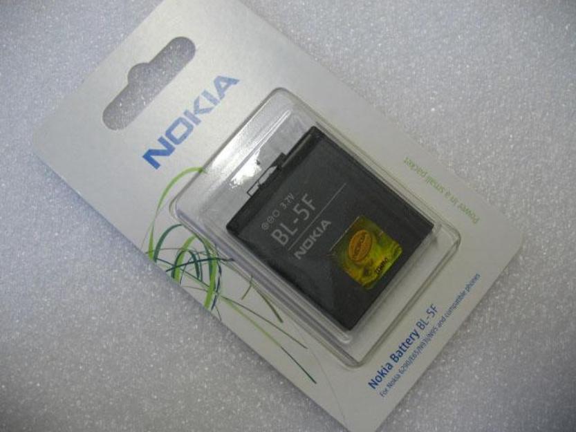 Acumulator Baterie Nokia E65 N95 N96 6710 X5-01 BL-5F Originala Sigilata - Pret | Preturi Acumulator Baterie Nokia E65 N95 N96 6710 X5-01 BL-5F Originala Sigilata