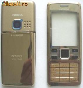 CARCASA NOKIA 6300 GOLD SIROCCO,SILVER,BLACK, SAPHIRE ,WITHE ,RED METAL ORIG - Pret | Preturi CARCASA NOKIA 6300 GOLD SIROCCO,SILVER,BLACK, SAPHIRE ,WITHE ,RED METAL ORIG