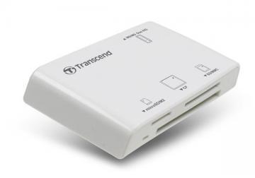 Card reader TRANSCEND P8 USB2.0 alb - Pret | Preturi Card reader TRANSCEND P8 USB2.0 alb