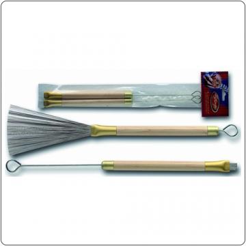 Wire brushes - Telescopic model w/ wooden handle - Pret | Preturi Wire brushes - Telescopic model w/ wooden handle