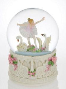 Ballerina and Swans Glitter Globe - Pret | Preturi Ballerina and Swans Glitter Globe