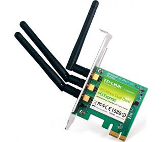 Placa de retea Wireless PCI-E 450Mbps Dual Band 3T3R, TP-LINK TL-WDN4800 - Pret | Preturi Placa de retea Wireless PCI-E 450Mbps Dual Band 3T3R, TP-LINK TL-WDN4800