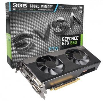 Placa Video Evga e-GeForce GTX 660 3GB FTW Signature 2, VE660FTW3G - Pret | Preturi Placa Video Evga e-GeForce GTX 660 3GB FTW Signature 2, VE660FTW3G