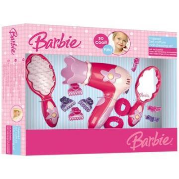 Set coafor Barbie cu uscator de par Klein - Pret | Preturi Set coafor Barbie cu uscator de par Klein