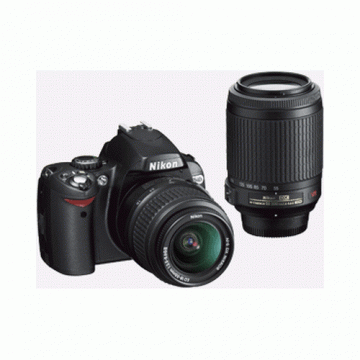 Aparat foto digital Nikon D60 KIT 18-55 VR + 55-200 VR - Pret | Preturi Aparat foto digital Nikon D60 KIT 18-55 VR + 55-200 VR