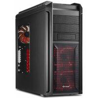 Carcasa Sharkoon Tauron Red - Pret | Preturi Carcasa Sharkoon Tauron Red