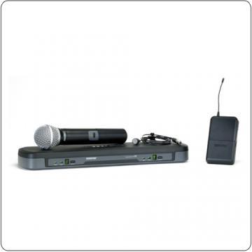 Shure PG1288/PG185 - Sistem combo wireless vocal/lavalier - Pret | Preturi Shure PG1288/PG185 - Sistem combo wireless vocal/lavalier