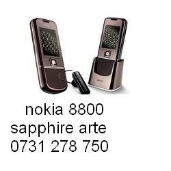 Vand Nokia 8800 Arte Sapphire NOU Libere - Pret | Preturi Vand Nokia 8800 Arte Sapphire NOU Libere