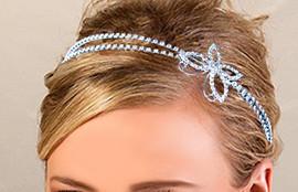 Bentita argintie de par cu fluture - Tiara Butterfly - Pret | Preturi Bentita argintie de par cu fluture - Tiara Butterfly