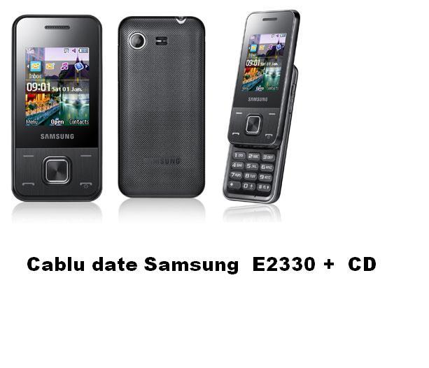 Vand cablu date Samsung E2330 + CD - Pret | Preturi Vand cablu date Samsung E2330 + CD