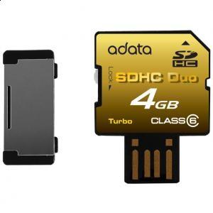 4GB SDHC Clasa 6 Speedy SDHC-DUO SDHC+USB interface - Pret | Preturi 4GB SDHC Clasa 6 Speedy SDHC-DUO SDHC+USB interface