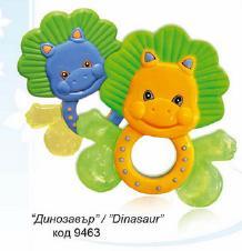 Baby Care - Jucarie dentitie Dinozaur - Pret | Preturi Baby Care - Jucarie dentitie Dinozaur